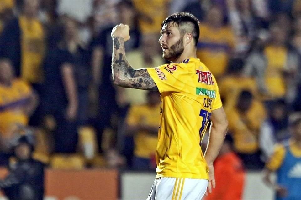 André-Pierre Gignac podría convertirse en el máximo goleador de Tigres ante los unamitas, uno de sus 'clientes' favoritos.