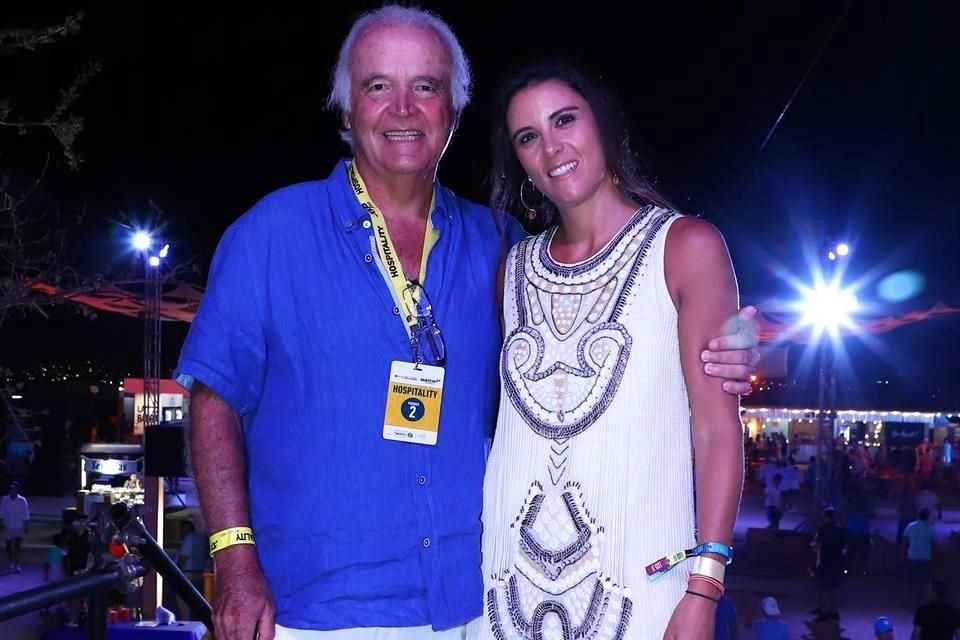 Sergio Lebrija y Rocío Durán