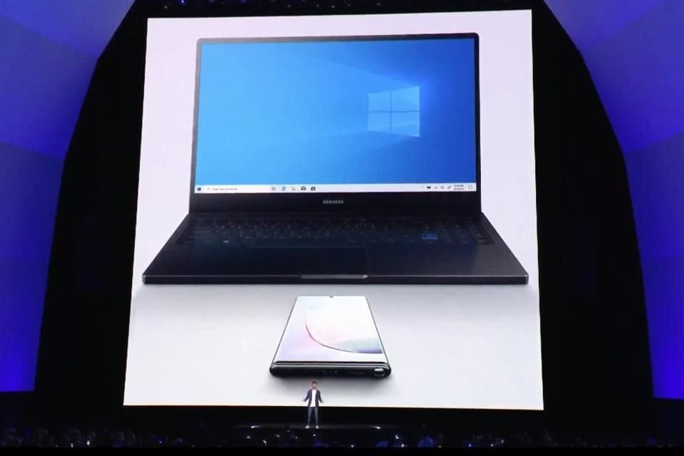 Servicios como One Drive, Outlook y Office tendrán funciones más ágiles entre computadoras Windows y Galaxy Note 10
