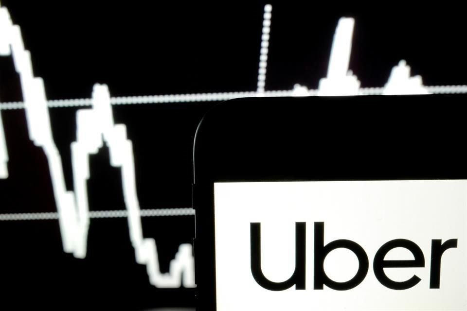 Las acciones de Uber caían tras el reporte.