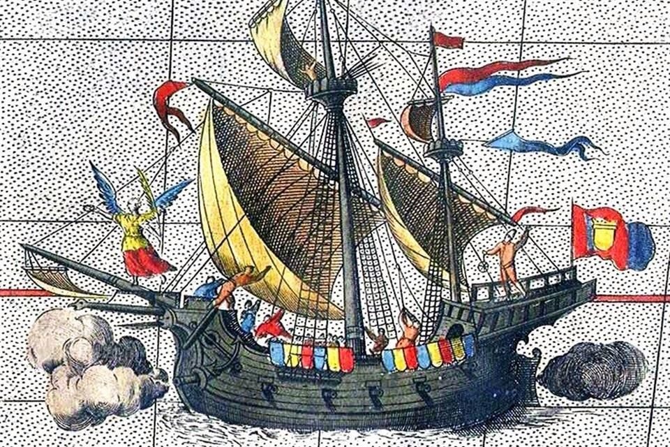 Imagen que recrea una de las naves que partieron bajo el mando de Fernando de Magallanes en 1519.