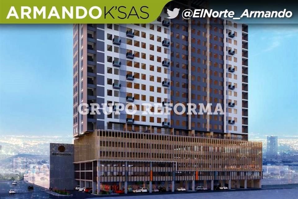 Un nuevo desarrollo con 224 departamentos y comercio se hará a una cuadra del Paseo Santa Lucía y la entrada de Fundidora llamado Úna.