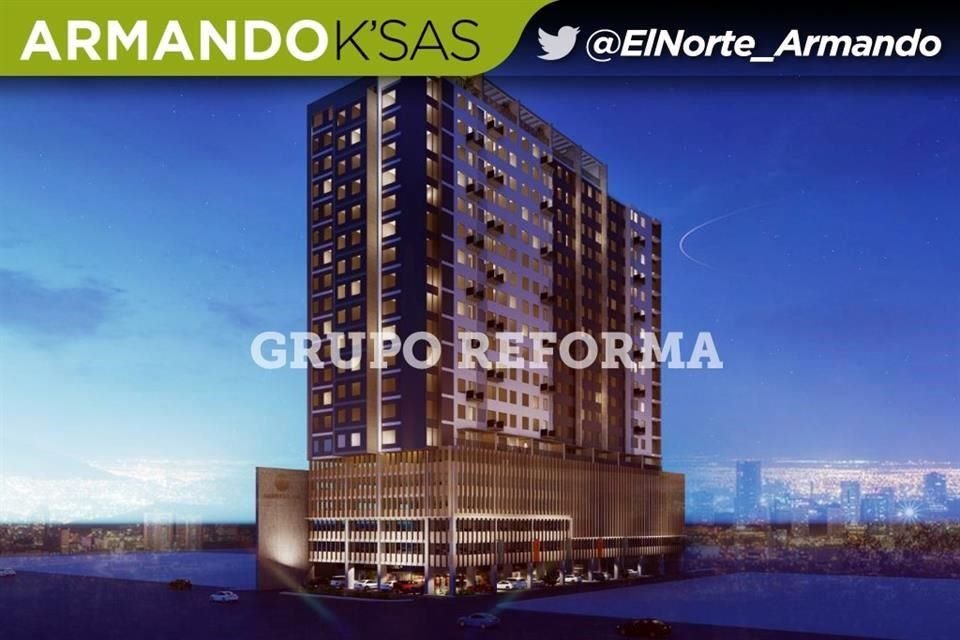 Un nuevo desarrollo con 224 departamentos y comercio se hará a una cuadra del Paseo Santa Lucía y la entrada de Fundidora llamado Úna.