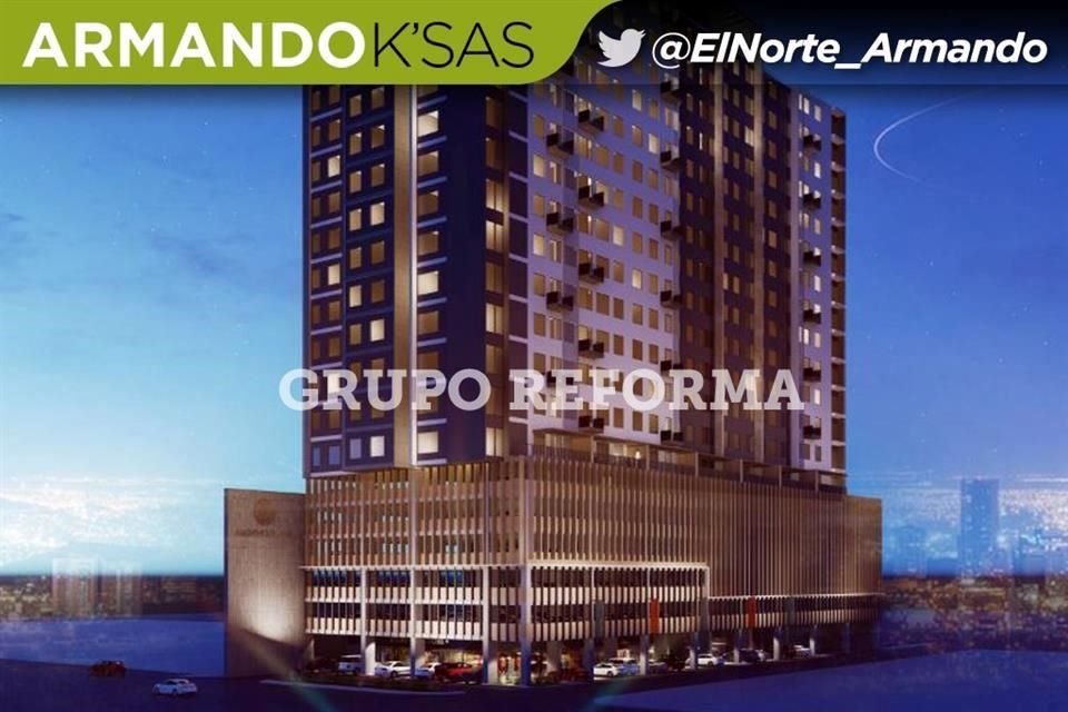 Un nuevo desarrollo con 224 departamentos y comercio se hará a una cuadra del Paseo Santa Lucía y la entrada de Fundidora llamado Úna.