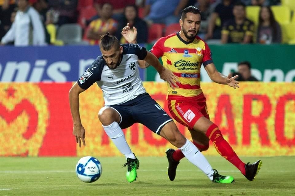 Nicolás Sánchez salió del duelo ante Morelia.