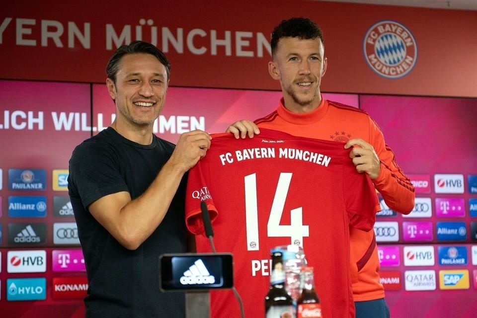 El técnico Niko Kovac e Ivan Perisic se vuelven a encontrar, ahora en el Bayern Múnich.