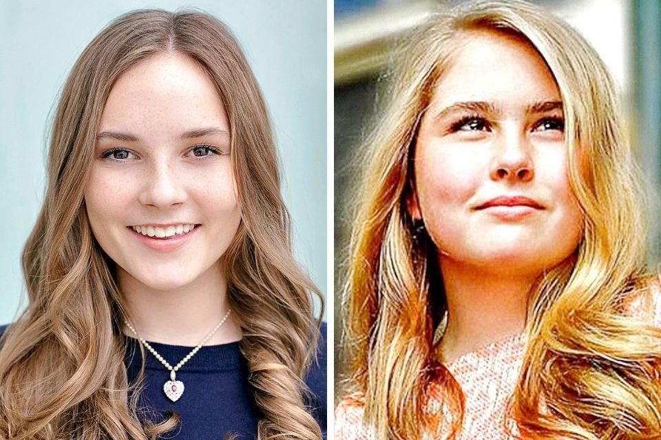 (IZQ. A DER.) Ingrid Alexandra de Noruega y Catalina Amalia de Orange.