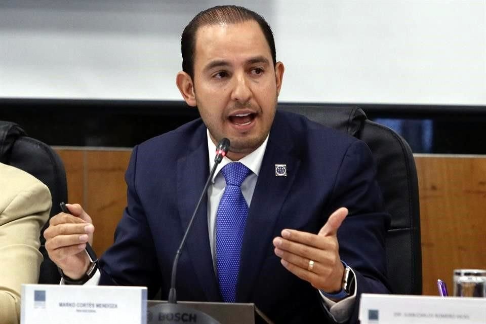 Marko Cortés, presidente nacional del PAN.