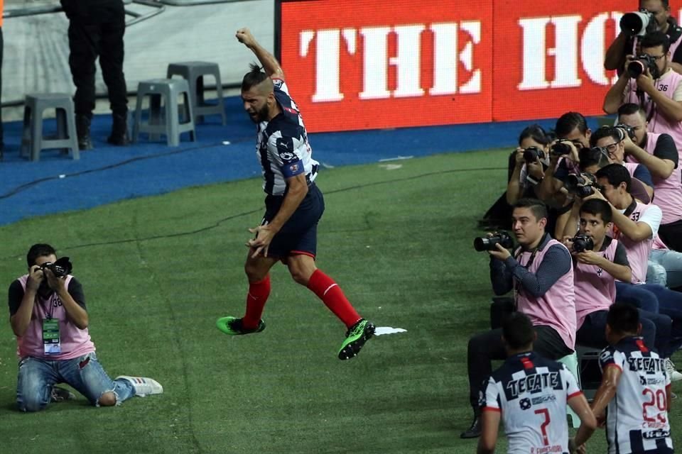 Nico Sánchez marcó el segundo para el Monterrey.