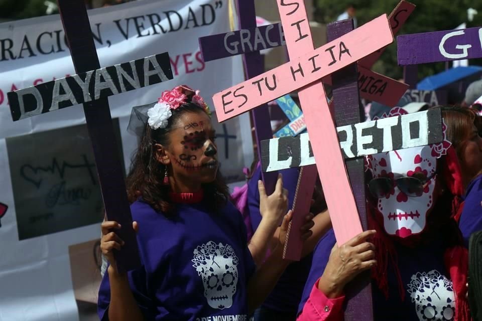 Aunque se pronunció a favor de crear una fiscalía para el combate a feminicidios, el Presidente consideró que es asunto de los Congresos locales y federal.