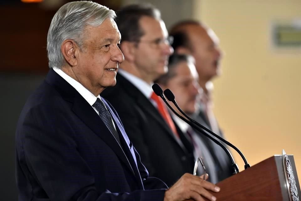 El Presidente Andrés Manuel López Obrador.