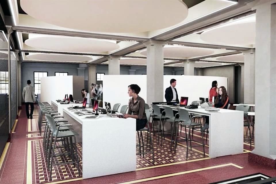 Proyección de una zona que tendrá el LabNL.