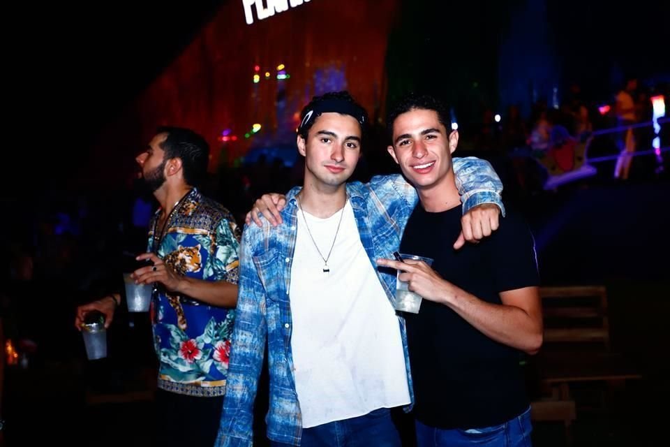 Marcelo González y Diego Canavati