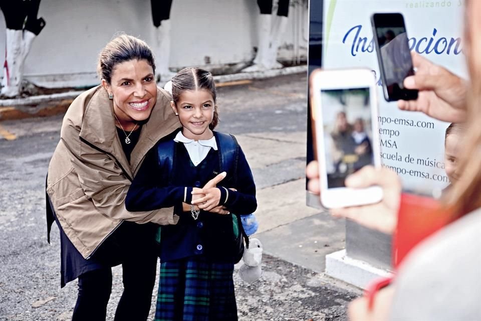 Karina Cordero y Mika Fernández en el Alpes San Javier. 