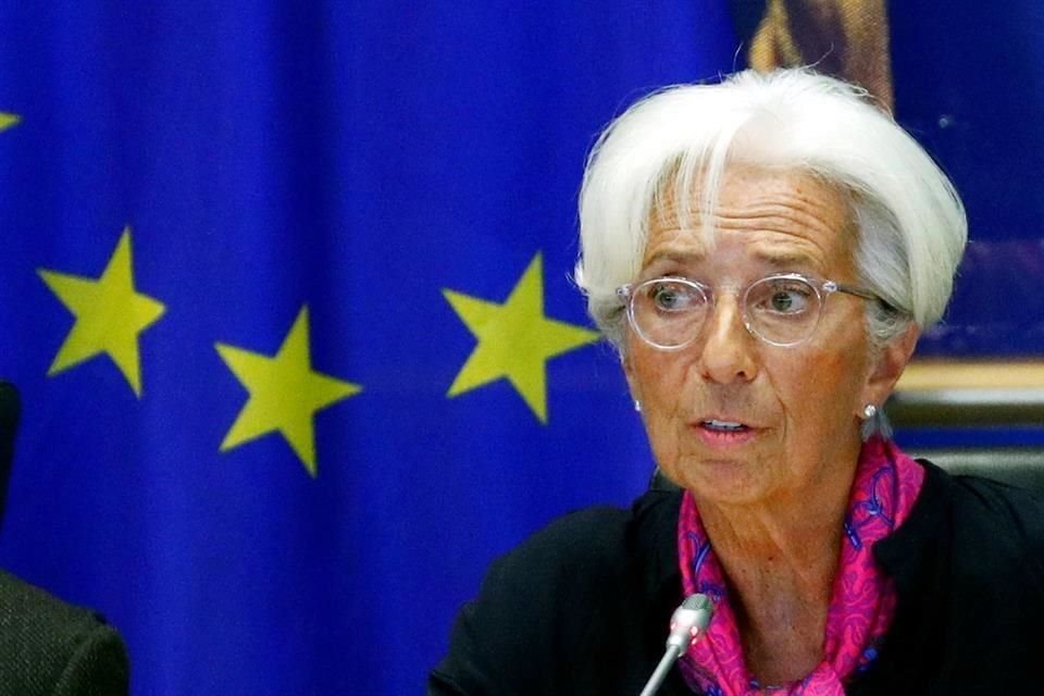 Christine Lagarde, presidenta del Banco Central Europeo.