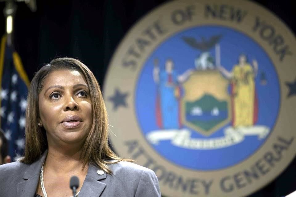 Letitia James, fiscal general de Nueva York.