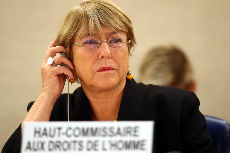 Michelle Bachelet, Alta Comisionada de Naciones Unidas para los Derechos Humanos.