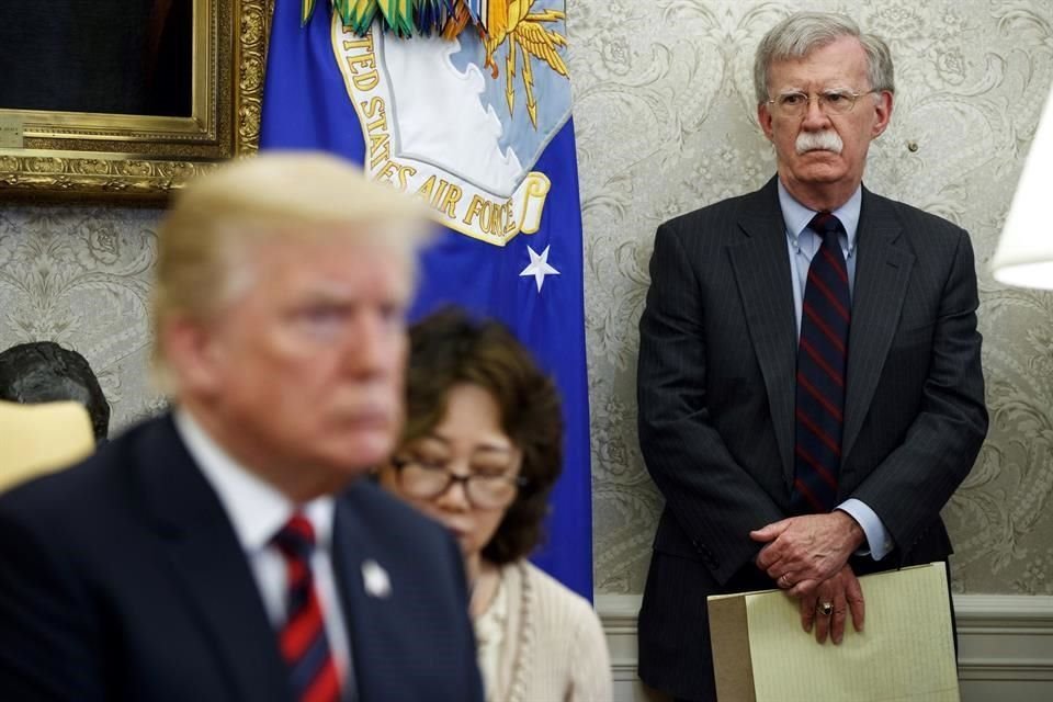 El Presidente Donald Trump dijo que tenía graves desacuerdos con su asesor, John Bolton.
