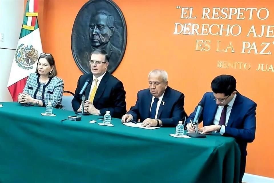 El Canciller dio una conferencia para detallar el encuentro.