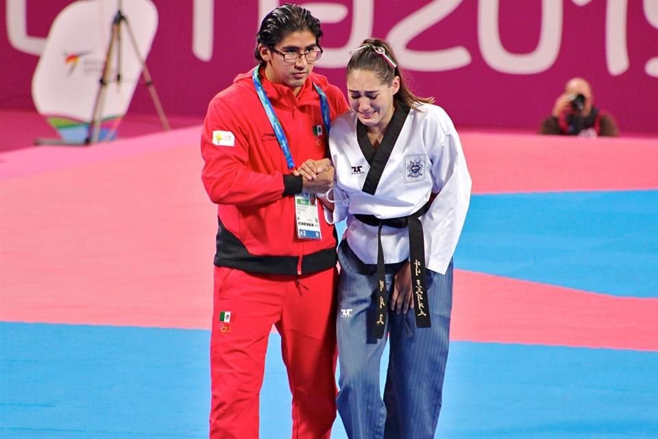 2019. Momento en que Daniela abandona el tatami, después de su lesión de rodilla en los Juegos Panamericanos de Lima; para ella, marcó una pauta muy grande en su carrera deportiva.
