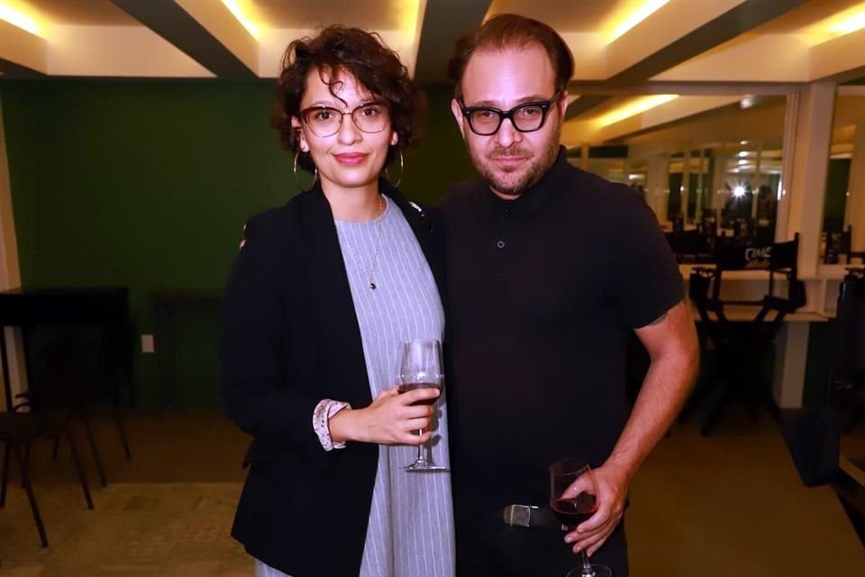 Karla Torres y Andrés Castellani.