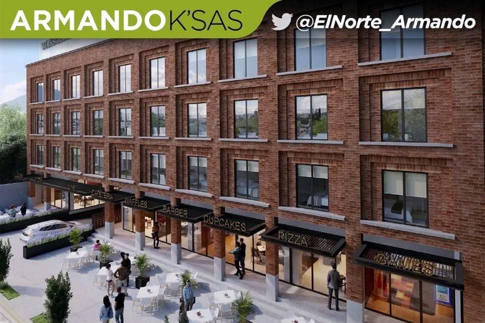 Por la zona del Tec se planea un desarrollo inmobiliario que incluye departamentos, townhouses, comercio y oficinas.