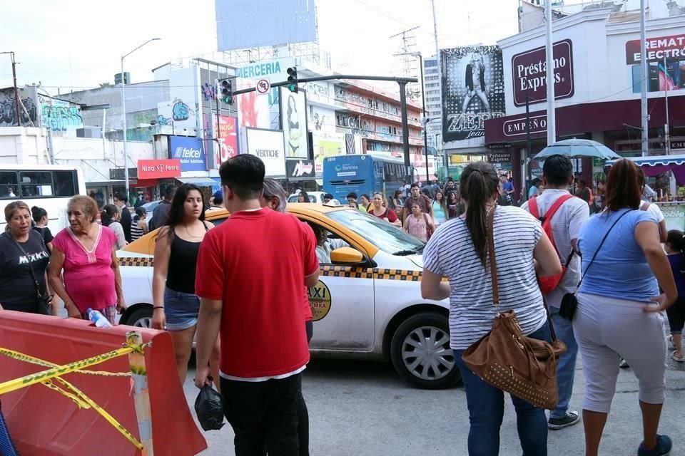 En Juan Ignacio Ramón, las obras están provocando dolores de cabeza a los conductores y también a los peatones.