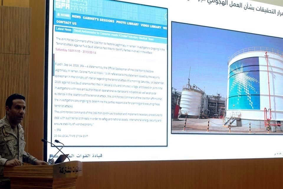 Saudi Aramco no ha provisto de un calendario específico para la reanudación de la totalidad de su producción.