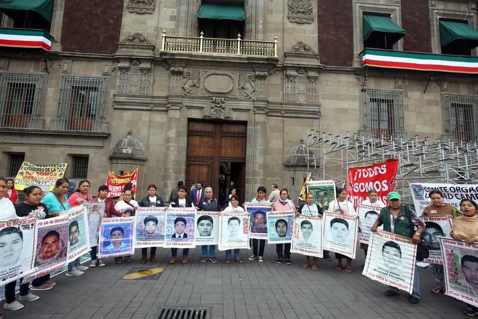 Los padres se reunieron el 11 de septiembre con el Presidente López Obrador.