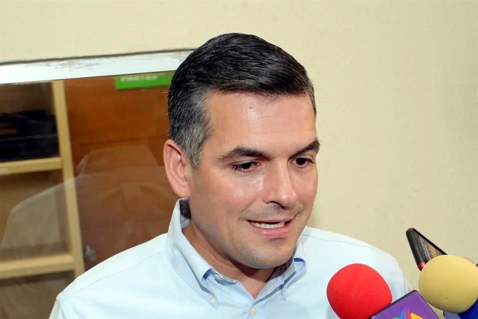 El dirigente estatal panista, Mauro Guerra.
