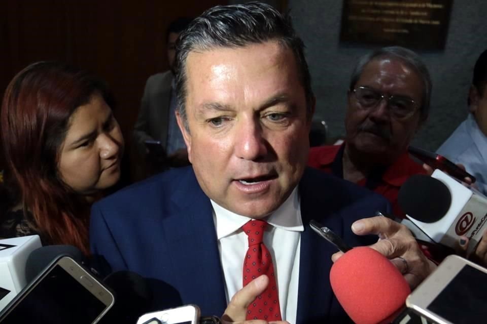 Noé Chávez, director de la Agencia Estatal del Transporte.