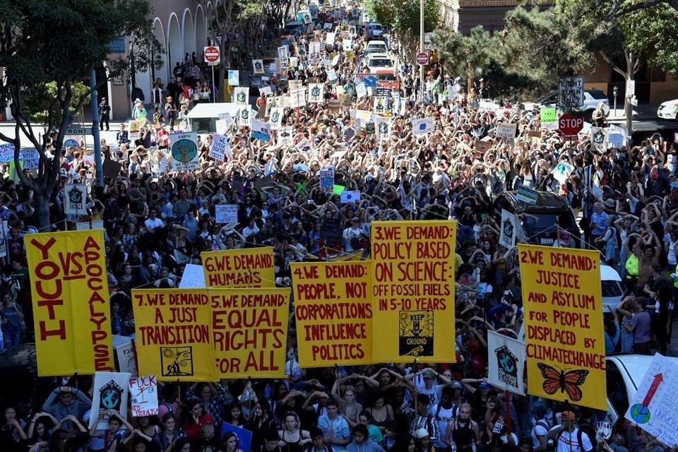 Movilización en San Francisco, California.