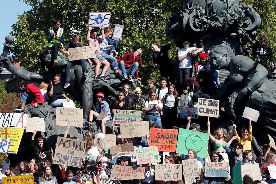 Protesta en París.