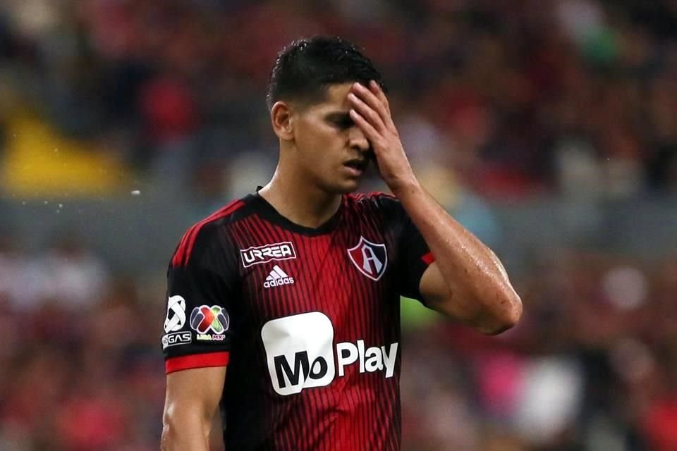 Barceló lamenta el haber fallado el penal que habría significado el 1-0.
