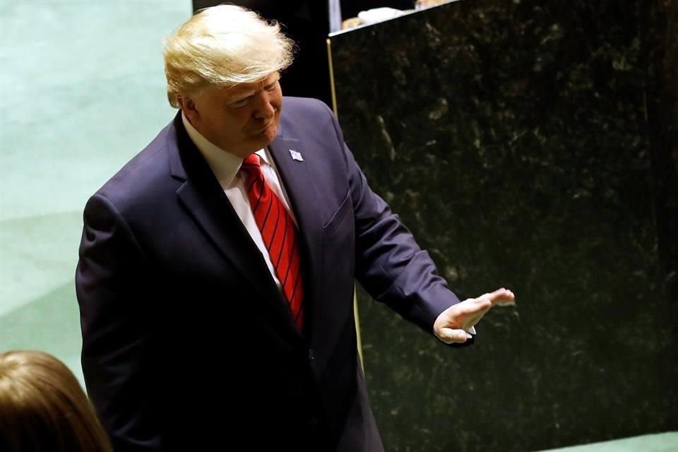 El Presidente de Estados Unidos se encuentra hoy en la Asamblea General de la ONU, pero aseguró que mañana divulgaría la transcripción.
