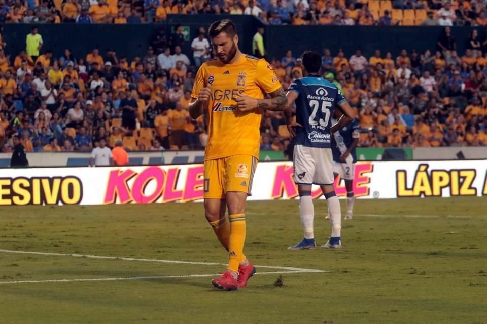André-Pierre Gignac no ha podido romper la sequía de goles.