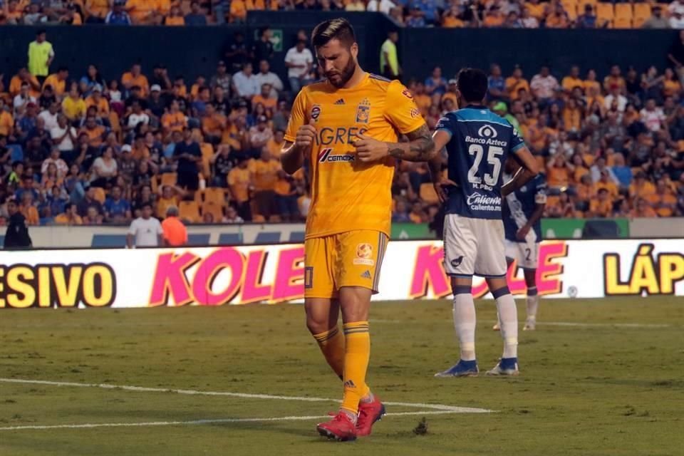 André-pierre Gignac es el goleador felino en el Apertura 2019.