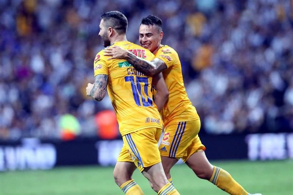 Gignac volvió a anotar y llegó a 5 goles en el torneo.