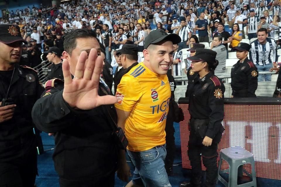 La mayoría de los detenidos fue por alterar el orden.