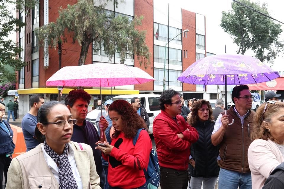 La gente se dio cita en el Parque China.