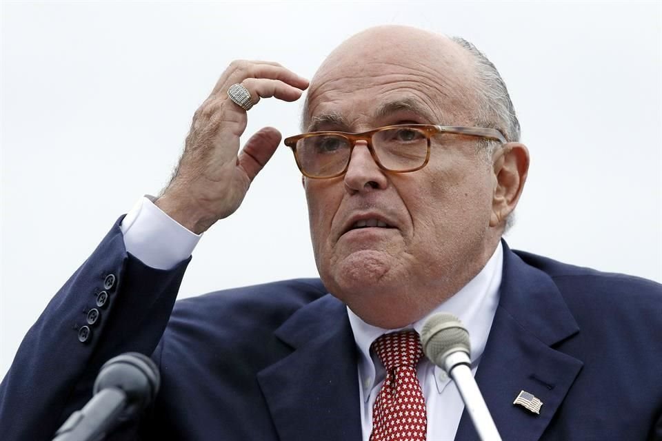 Rudy Giuliani, abogado personal de Donald Trump.
