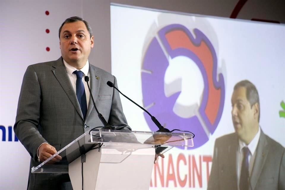 José Enoch Castellanos, presidente de Canacintra.