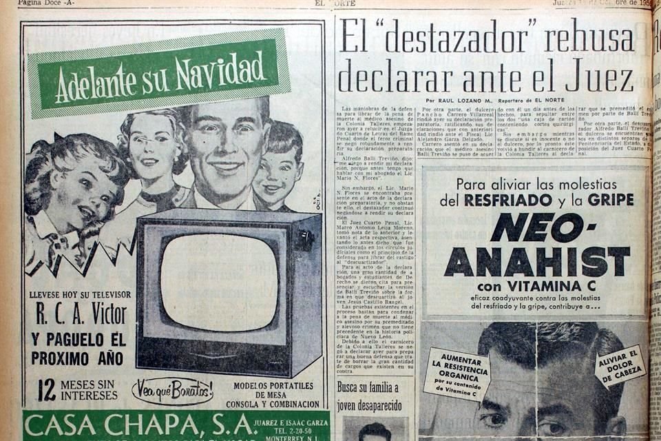 El médico es detenido y confiesa el homicidio, pero se niega a declarar ante el juez.