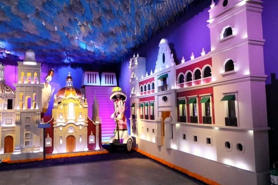 Las nuevas exposiciones 'Ingeniería & Arquitectura. 70 Años a través del Arte' y 'Diego & Frida. 25 años en El Olmedo', fueron inauguradas por la Jefa de Gobierno.