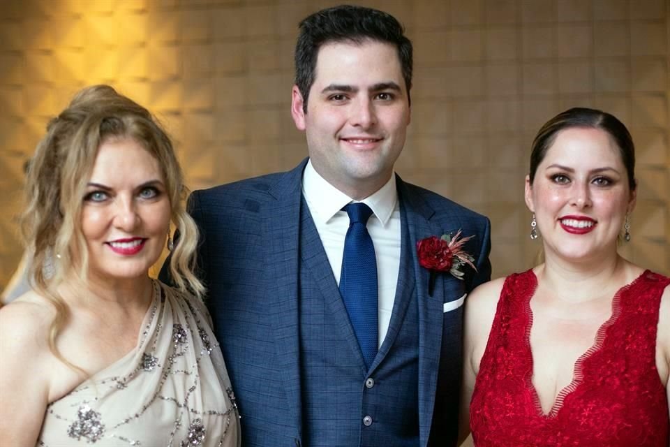 Judith Grace, Roberto Rufo y Judith Grace Rosales