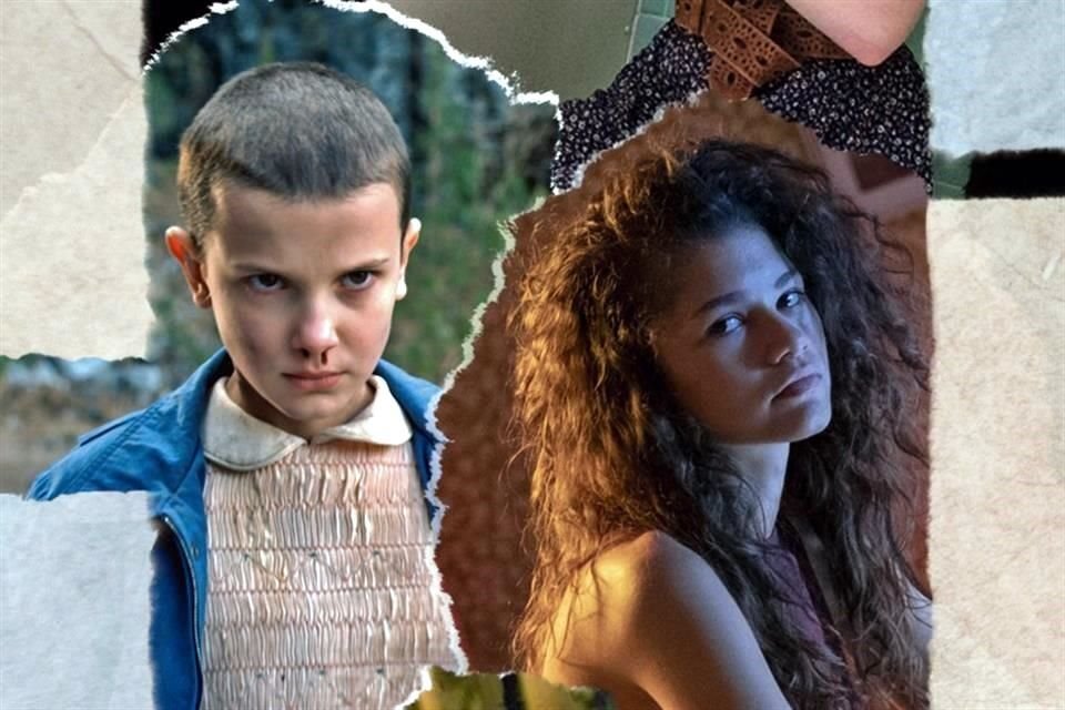 Millie Bobbie Brown (IZQ.) y Zendaya han cautivado al público por sus trabajos en 'Stranger Things' y 'Euphoria', respectivamente.