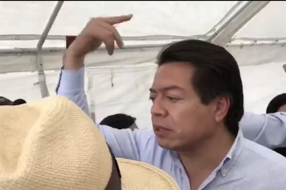 Mario Delgado, coordinador de los diputados de Morena.