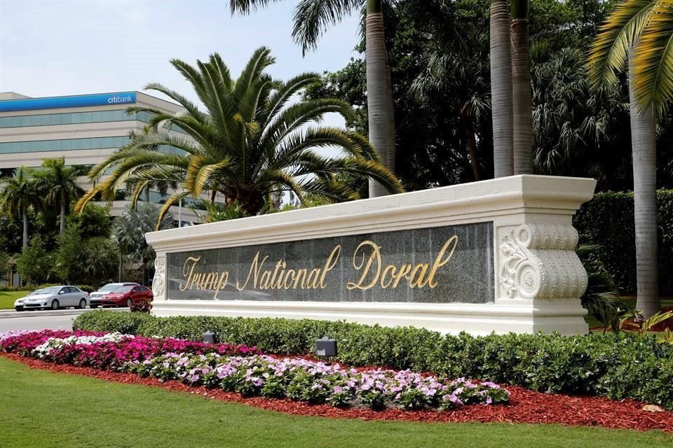 Los ingresos de Trump National Doral han caído el 69 por ciento en los últimos dos años.