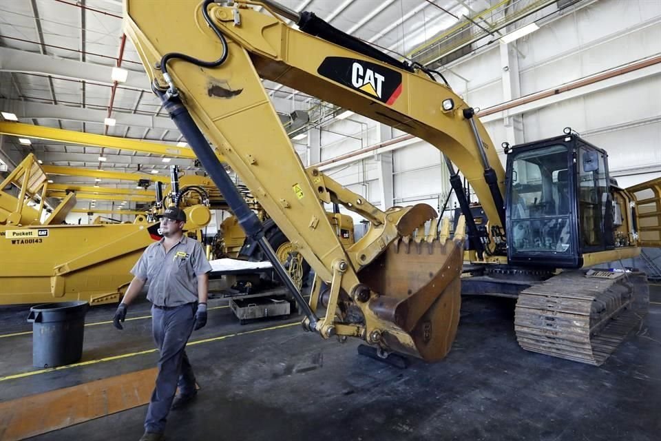 Los ingresos trimestrales de Caterpillar cayeron un 5.9 por ciento.