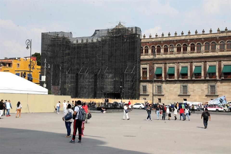 También habrá varias pantallas para que todos vean bien.